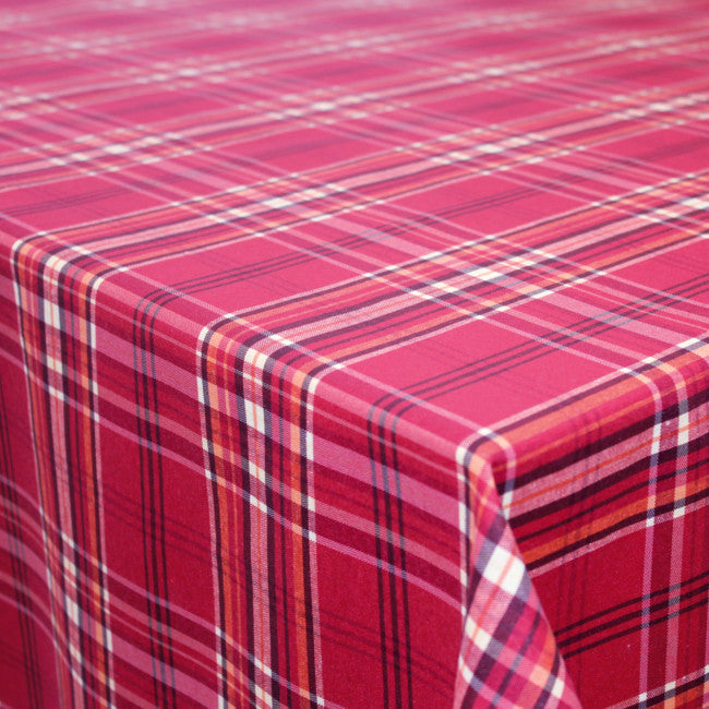 Basquiat rød, 160 cm bred ruter akrylduk