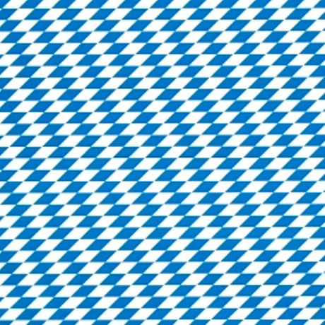 Bayerische Raute, klassisk rutet voksduk til Oktoberfest, party, biergarten m.m.