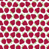 Berry Bliss - Voksduk med jordbærmotiv, mønster