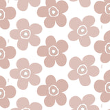 Big Flower Rosenwood - Lola voksduk med store blomster i beige