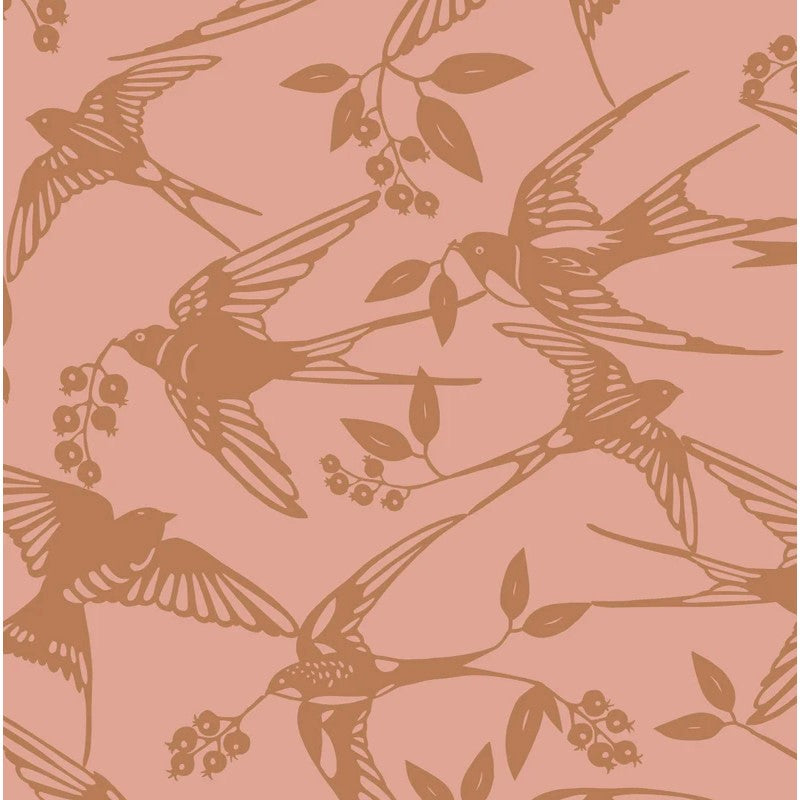 BIRDS Dusty Nut – Notes by Susanne Schjerning – akrylduk med antiskli