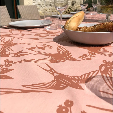 BIRDS Dusty Nut – Notes by Susanne Schjerning – akrylduk med antiskli