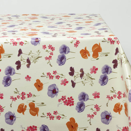 Blomstenes Skjønnhet – Voksduk med valmuer