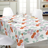 Bloom Orange - Lola voksduk med nydelige blomster