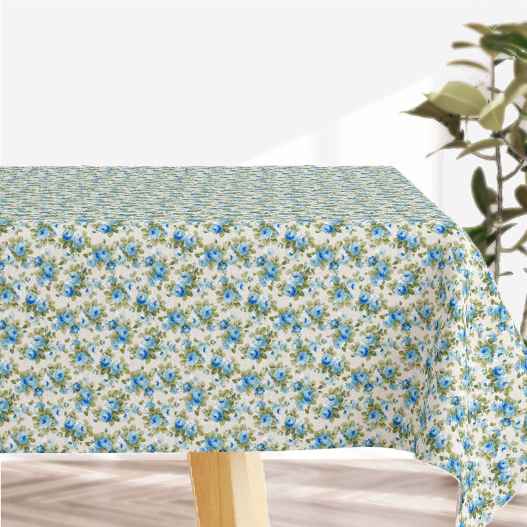 Blue Roses - Lys akrylduk med blå roser