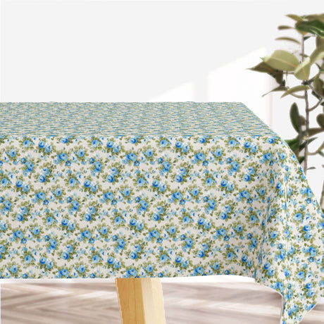 Blue Roses - Lys akrylduk med blå roser