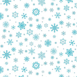 Gjennomsiktig julevoksduk – Snow-Blue på klar plast