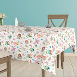 Barnas Påske Hvit – Akrylduk med påskemotiver