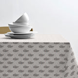 Södahl Boheme Grey – Akrylduk 100 % bomull med antiskli