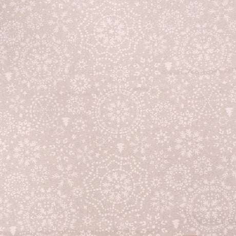 Bredle Grå og hvit - Vakker juleakrylduk med lurex 150 cm bred