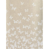 Butterfly – Akrylduk i hørlook med hvite sommerfugler