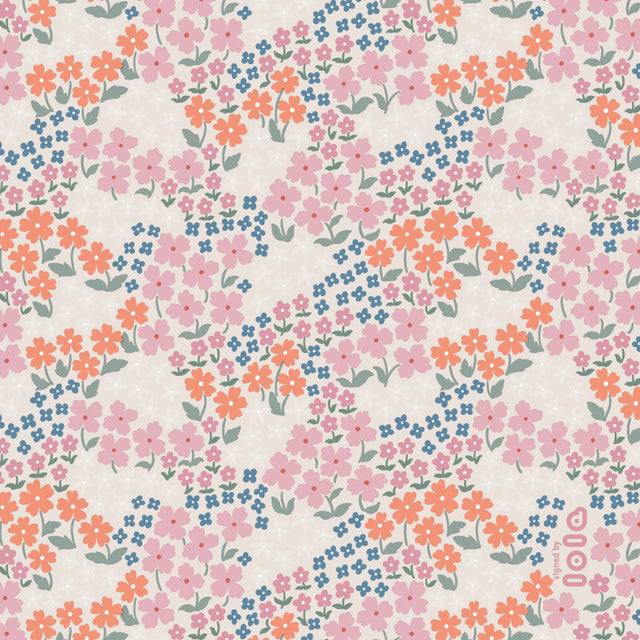 Lola voksduk - Butterflys Buffet Porcelain