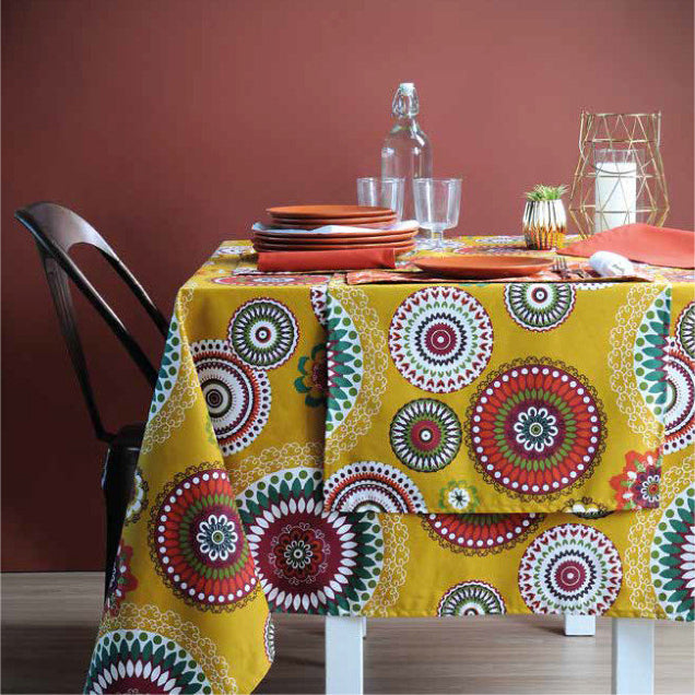 Calimo - Laura Lancelle akrylduk med mandalamønster