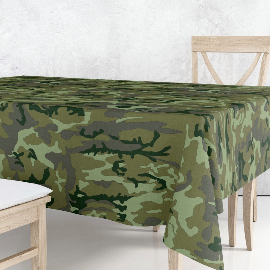 Camouflage - Akrylduk med kamuflasjemønster