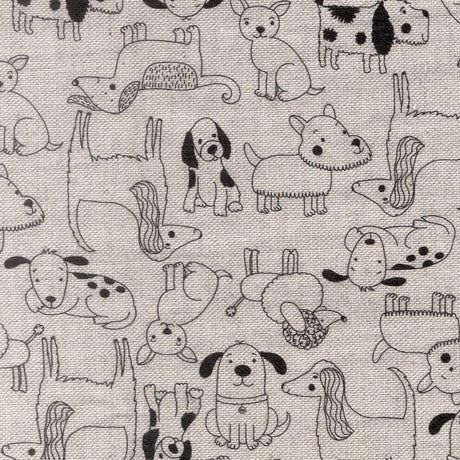 Cani Divertenti e Carini – Akrylduk med søte og morsomme hunder