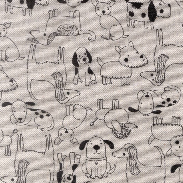 Cani Divertenti e Carini – Akrylduk med søte og morsomme hunder