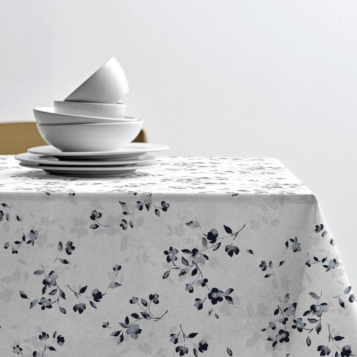 Cherry Blossom Grey – Södahl akrylduk med antiskli