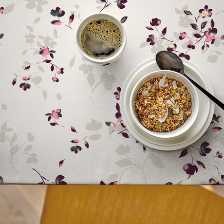 Cherry Blossom Pink – Södahl akrylduk med antiskli, sett ovenfra