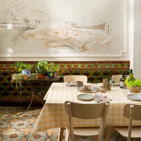 Lola rutet voksduk – Chiwy Buttermilk