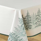 Christmas 150 x 300 cm, rektangulær juleduk med flekkavvisende behandling, nærbilde