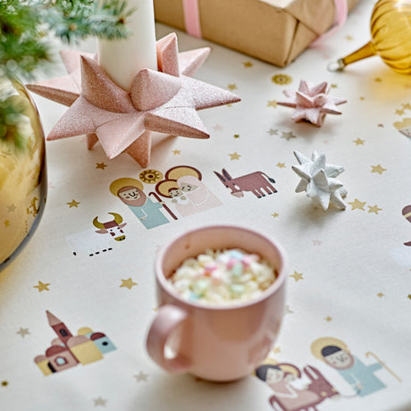 Södahl Juleduk – Christmas Night Offwhite, akrylduk