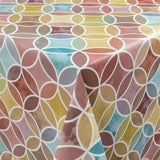 Circle Graphics Varm – Voksduk med flott grafisk sirkelmønster