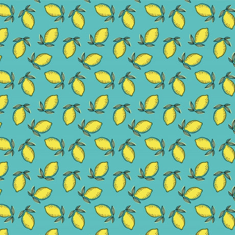 Citrus, Citrus, Citrus – voksduk med sitroner