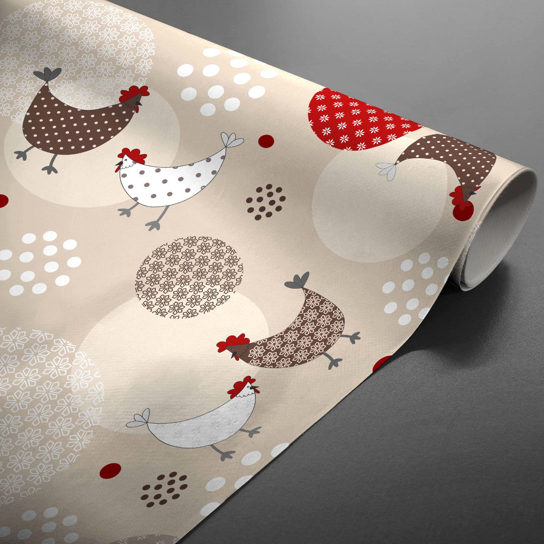 Cocotine Textilia – Ekstra myk voksduk med morsomme høner