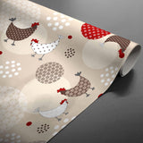 Cocotine Textilia – Ekstra myk voksduk med morsomme høner