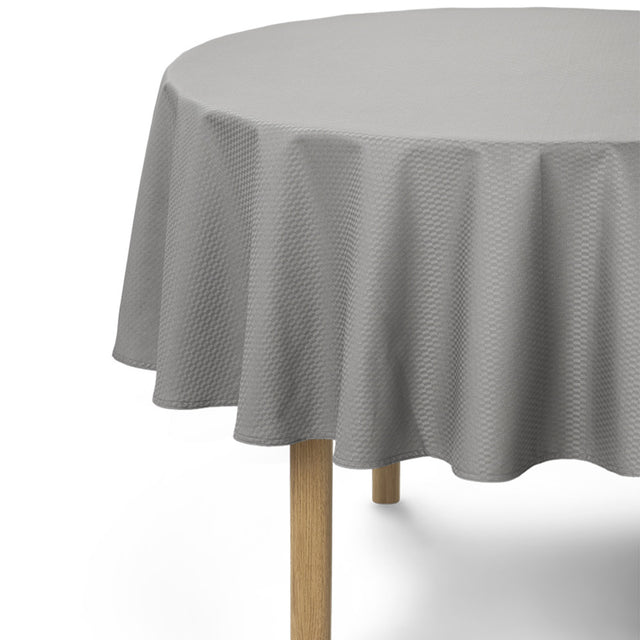 Compliments Damaskduk Tile, Silver Grey – Ø 200 cm