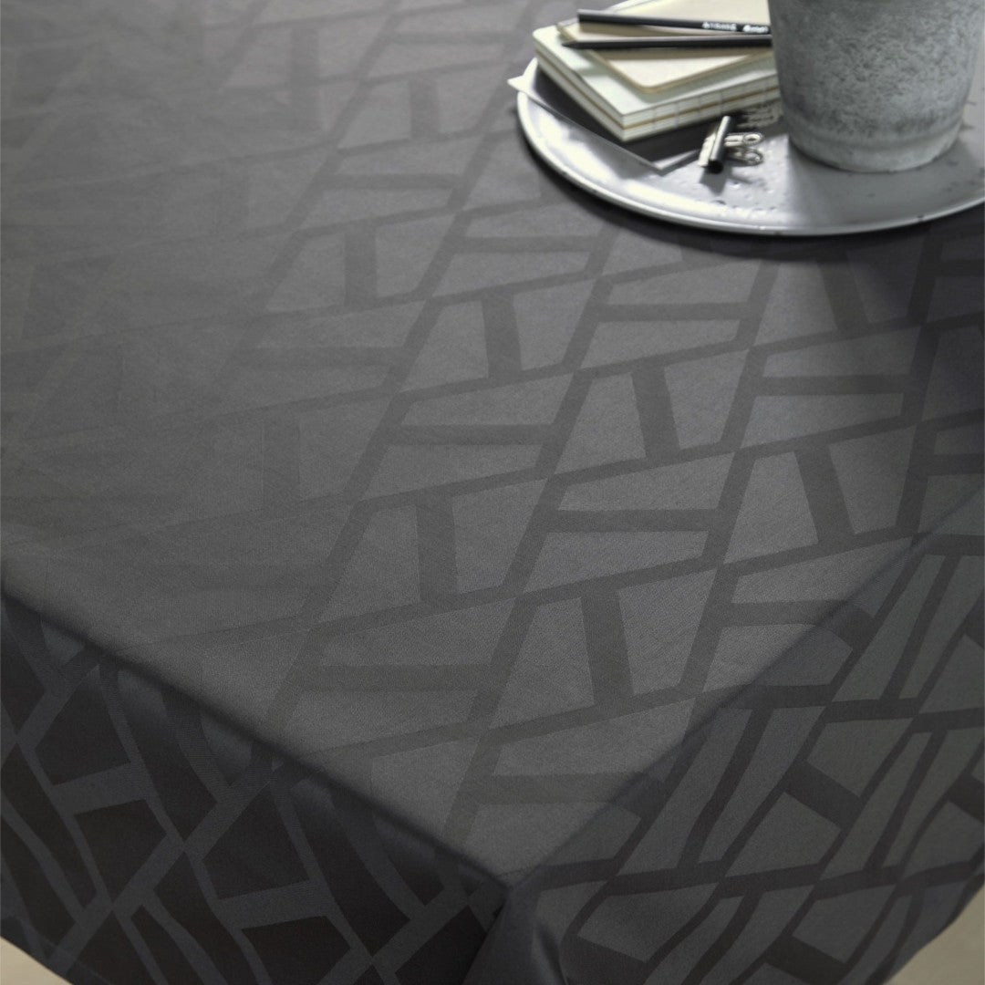 Compliments Ice damaskduk grå/antrasitt - 160 x 220 cm