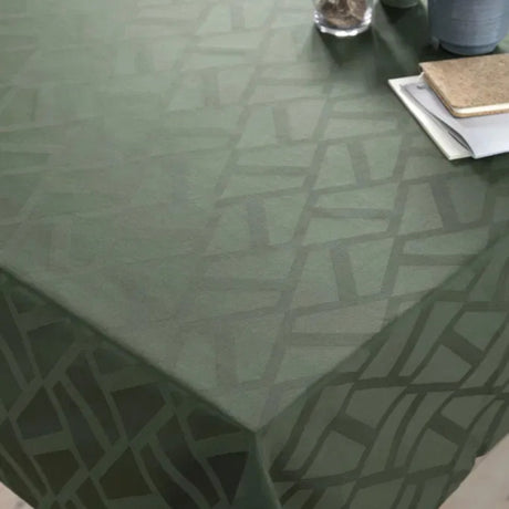 Compliments Ice Damaskduk, grønn - 140 x 180 cm