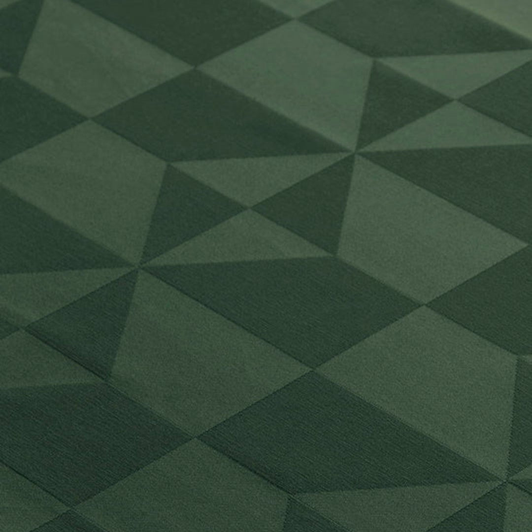 Compliments Serviett Wind Damask, Forest Green - 45 x 45 cm, motiv