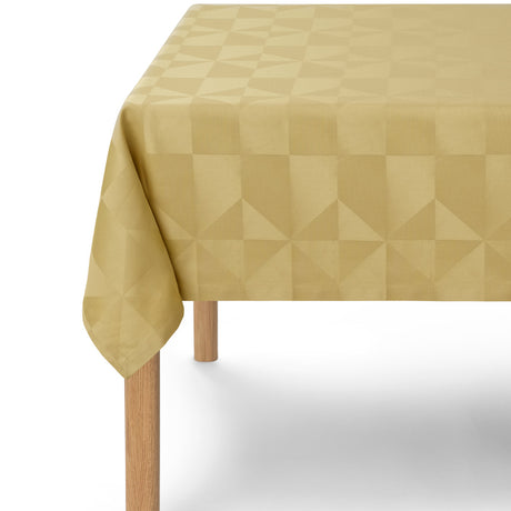 Compliments Wind Damaskduk, Brass - 150 x 350 cm