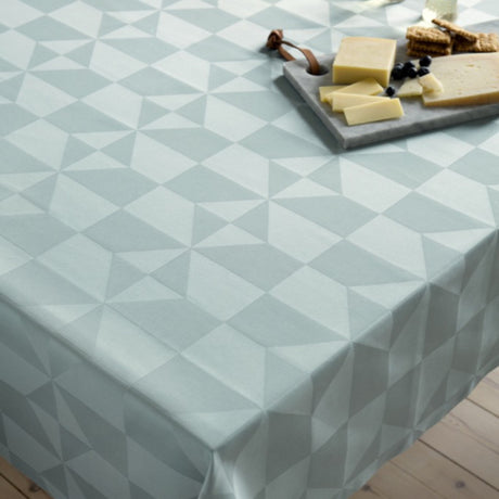 Compliments damaskduk Wind, grønn - 160 x 320 cm