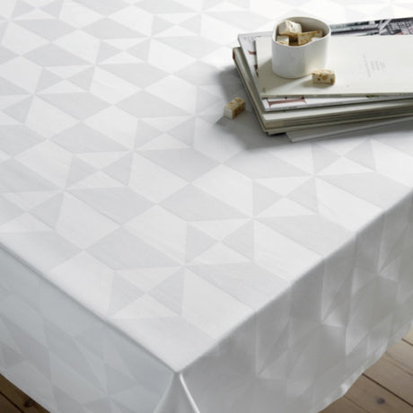 Compliments damaskduk Wind, hvit - 160 x 320 cm