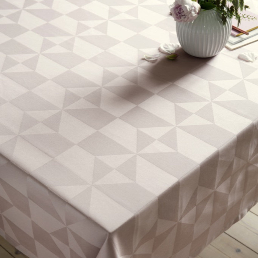 Compliments damaskduk Wind, rose - 160 x 320 cm