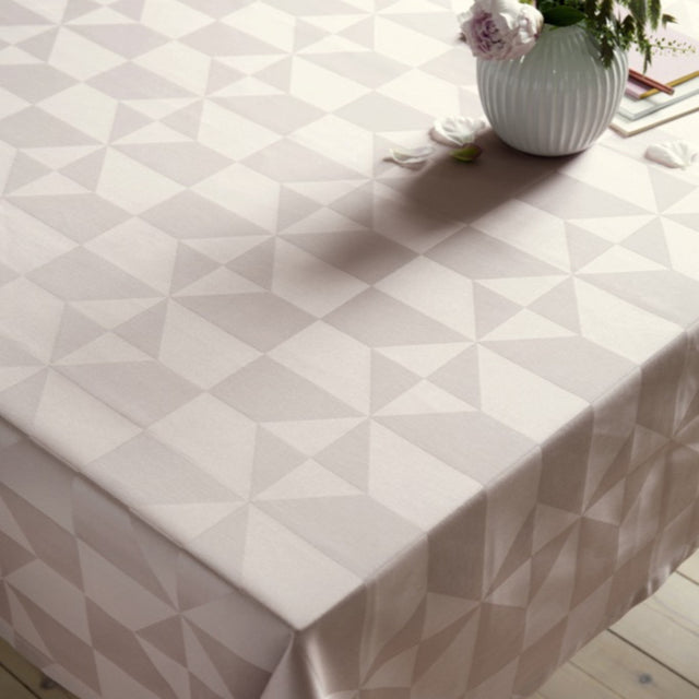 Compliments damaskduk Wind, rose - 160 x 370 cm