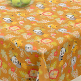 Cool Sennep - Voksduk med søte små dyr - 155 cm bred