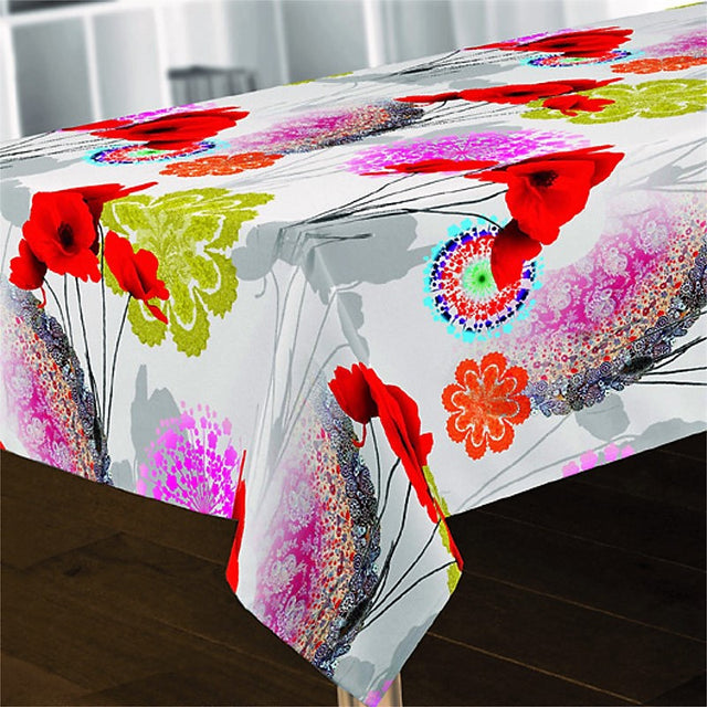 Coquelicot, duk 150 x 240 cm med kornvalmuer