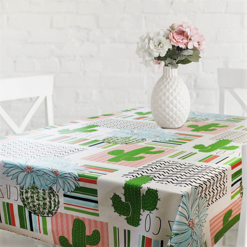 Cuzco - Rund voksduk med strikk