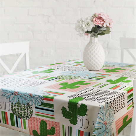 Cuzco - Rund voksduk med strikk