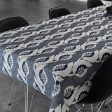 Cypres Blå – Akrylduk med antiskli