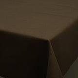 Ensfarget akrylduk i sjokolade - Dali, 140 cm bred