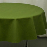 Dali ensfarget akrylduk i grønt, 140 cm bred