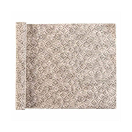 Danity Beige bordløper i jute 35 x 140 cm