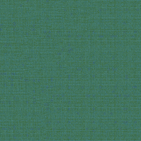 Deco Lino Lys petroleum - Ensfarget voksduk med hørlook