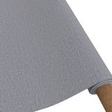 Den Nålestiplete Blå – Rund akrylduk med striper og antiskli