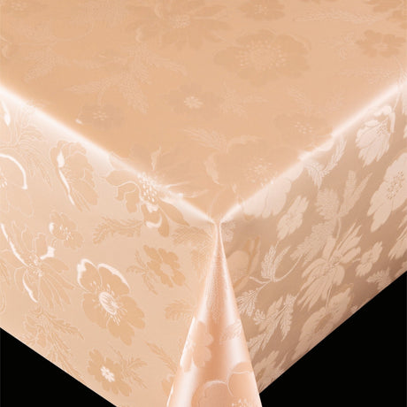 Diamond Champagne – PVC-fri voksduk med flott preget mønster