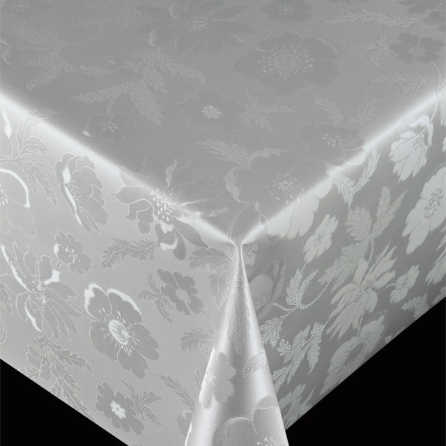 Diamond Grey – PVC-fri voksduk med flott preget mønster